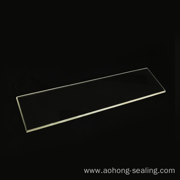 Flat Custom Size Borosilicate Square Glass Sheet